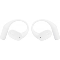 JBL Sense Lite Open Ear Bluetooth Handsfree Ακουστικά με Αντοχή στον Ιδρώτα και Θήκη Φόρτισης Λευκά