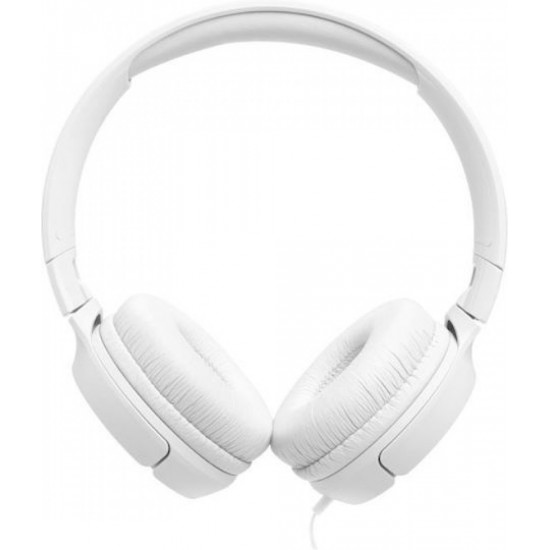 JBL Tune 520C On-Ear Wired Headphones White