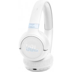 JBL Tune 680NC Ασύρματα Bluetooth On Ear Ακουστικά με 50 ώρες Λειτουργίας Λευκά
