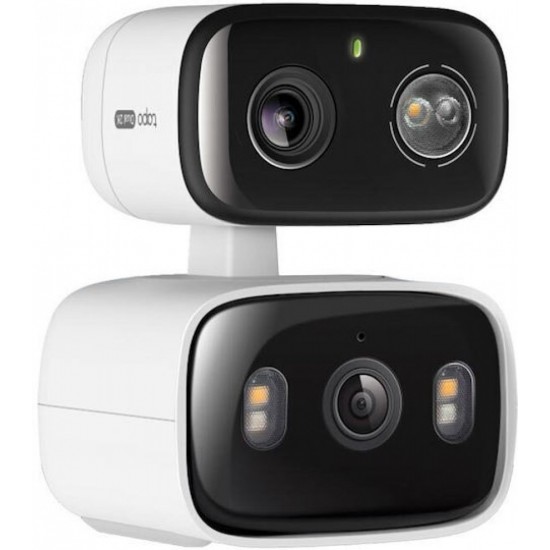 Tp-Link Tapo C246D Indoor/Outdoor Dual Lens Pan/Tilt Security Camera v1.0 White