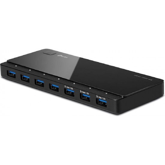 TP-LINK UH700 USB 3.0 Hub 7 Θυρών με σύνδεση USB-A & Θύρα Φόρτισης και Εξωτερική Παροχή Ρεύματος v5