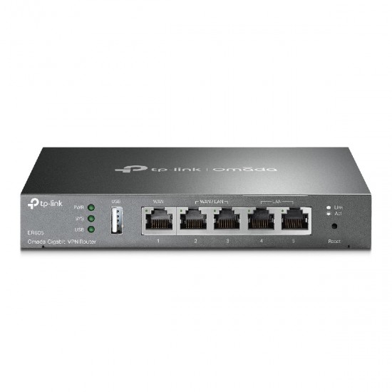 TP-Link ER605 SafeStream Gigabit Multi-WAN VPN Router v2.3