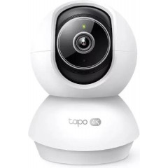TP-Link TAPO C250 4K 8MP Pan/Tilt AI Home Security Wi-Fi Camera v1 White