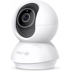 TP-Link TAPO C250 4K 8MP Pan/Tilt AI Home Security Wi-Fi Camera v1 White