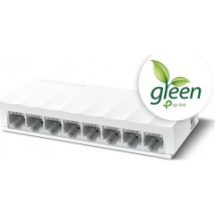 TP-LINK LS1008 v2.4 Unmanaged L2 Switch με 8 Θύρες Ethernet (1700000477)