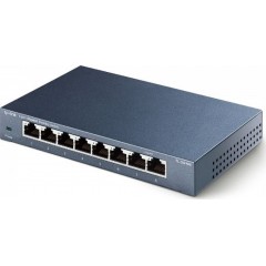 Tp-Link 8-Port 10/100/1000 Gigabit Desktop Switch V9.0 [TL-SG108]