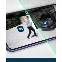 Arlo Ultra 2 4K UHD Wire-Free Security Camera System Αδιάβροχη Μπαταρίας 4 τμχ (VMS5440B-200EUS) Black