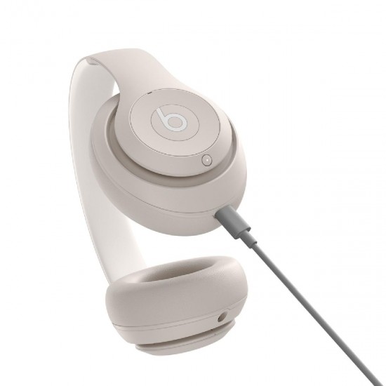 Beats Studio Pro Over Ear Studio Ακουστικά με 40 ώρες Λειτουργίας και Quick Charge (MQTR3ZM/A) Sandstone