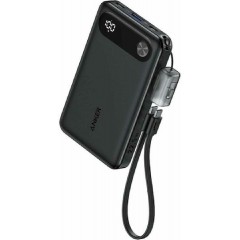 Anker Power Bank 10K mAh 22.5W USB-C Cable (A1257G11) Black