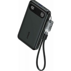 Anker Power Bank 10K mAh 22.5W USB-C Cable (A1257G11) Black