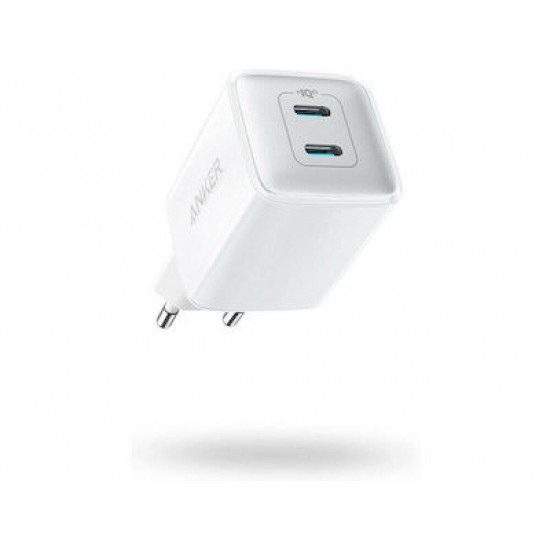 Anker 521 Nano Pro Φορτιστής Χωρίς Καλώδιο με 2 Θύρες USB-C 40W (A2038G21) Λευκός Anker 521 Nano Pro Φορτιστής Χωρίς Καλώδιο με 2 Θύρες USB-C 40W (A2038G21) Λευκός