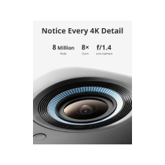 Anker EufyCam S330 3C 4K Ultra HD Security Camera 2+1 with Homebase 3 (T8881321) White