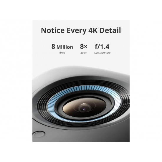 Anker EufyCam S330 3C 4K Ultra HD Security Camera 2+1 with Homebase 3 (T8881321) White