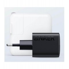 Anker 323 Φορτιστής Χωρίς Καλώδιο με Θύρα USB-A και Θύρα USB-C 33W (A2331G11) Μαύρος