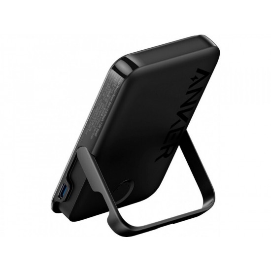 Anker PowerCore MagGo 322 MagSafe 5000mAh 7.5W με Θύρα USB-C Power Delivery / Quick Charge (A1618G11) Μαύρο