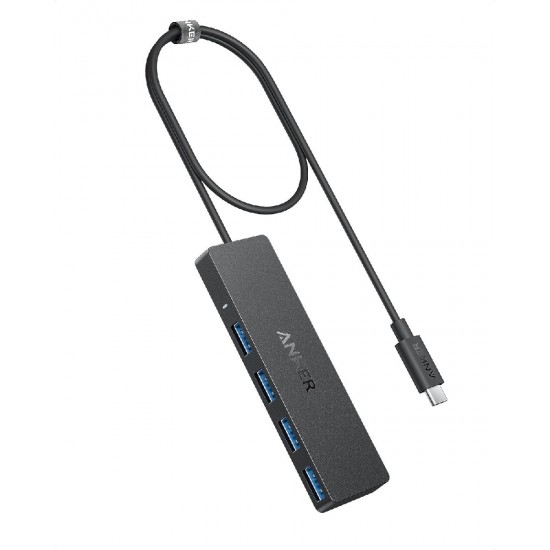 Anker 4-Port Expansion USB-C Data Hub (A8309G11) Black