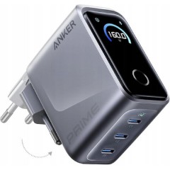 Anker Φορτιστής Laptop USB-C 160W 5.36A με Αποσπώμενο Καλώδιο Τροφοδοσίας (A2687341)