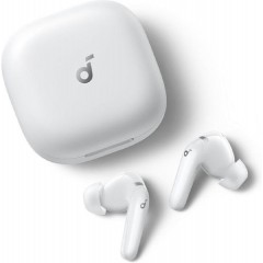 Soundcore by Anker R60i In-ear Bluetooth Handsfree Ακουστικά με Αντοχή στον Ιδρώτα και Θήκη Φόρτισης Λευκά