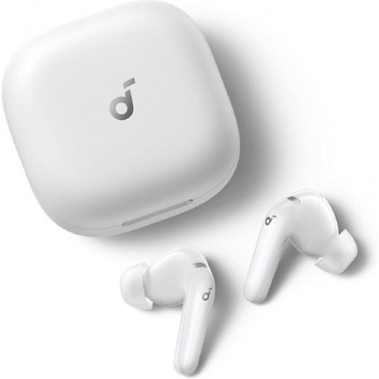 Soundcore by Anker R60i In-ear Bluetooth Handsfree Ακουστικά με Αντοχή στον Ιδρώτα και Θήκη Φόρτισης Λευκά