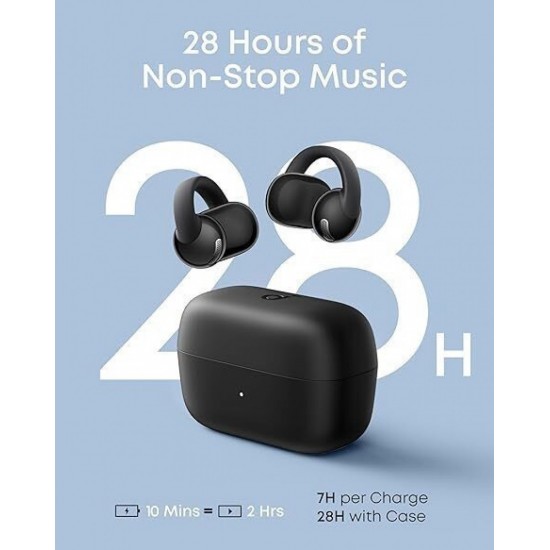 Anker Soundcore C50i True Wireless Earphones Open Ear Clip-On (D1101G11) Black