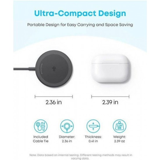Anker Zolo Wireless Charger Maggo 15W (A25M2H21) White