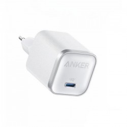 Anker Nano Φορτιστής Χωρίς Καλώδιο GaN με Θύρα USB-C 45W Power Delivery (A2692L21) Λευκός
