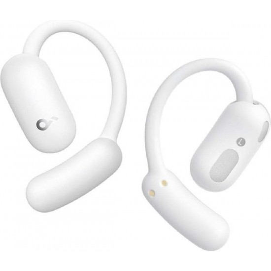 Anker Soundcore AeroFit 2 Bluetooth Handsfree Ακουστικά με Αντοχή στον Ιδρώτα και Θήκη Φόρτισης (A3874G21) White