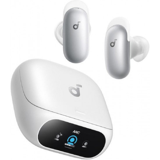 Anker Liberty 5 Pro In-ear Bluetooth Handsfree Ακουστικά με Αντοχή στον Ιδρώτα και Θήκη Φόρτισης Λευκά