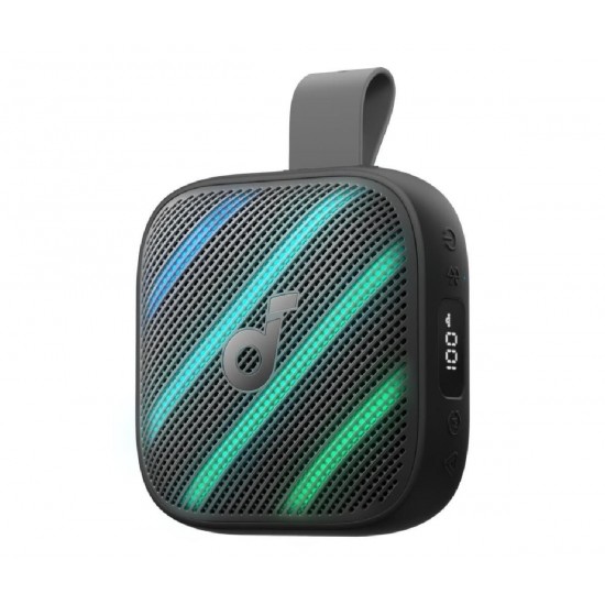 Anker Boom Go 3i Αδιάβροχο Ηχείο Bluetooth 15W με Διάρκεια Μπαταρίας έως 24 ώρες (D5103010) Μαύρο