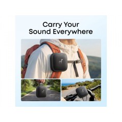 Anker Boom Go 3i Αδιάβροχο Ηχείο Bluetooth 15W με Διάρκεια Μπαταρίας έως 24 ώρες (D5103010) Μαύρο