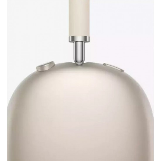 AirPods Max (2024) Ασύρματα / Ενσύρματα Over Ear Ακουστικά με 20 ώρες Λειτουργίας Starlight