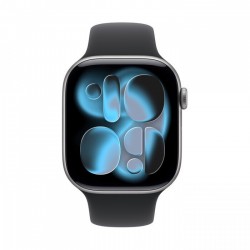 Apple Watch Series 11 46mm GPS (MEV44QL/A) Space Gray Aluminium Case with Black Sport Band (M/L)