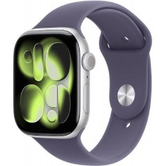 Apple Watch Series 11 Aluminium 46mm Αδιάβροχο με Παλμογράφο Silver