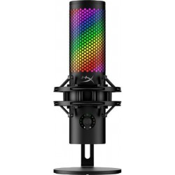 HyperX QuadCast 2 S - RGB Multi-Polar USB Microphone (9A273AA) Black