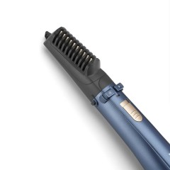BaByliss Style Pro 1000 AS965E Κεραμική Ηλεκτρική Βούρτσα με Αέρα & Περιστρεφόμενη Κεφαλή για Ίσιωμα και Μπούκλες 1000W
