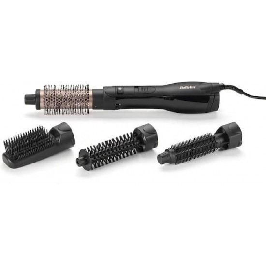 Babyliss Smooth Finish Κεραμική Ηλεκτρική Βούρτσα με Αέρα για Μπούκλες 1200W (AS122E)