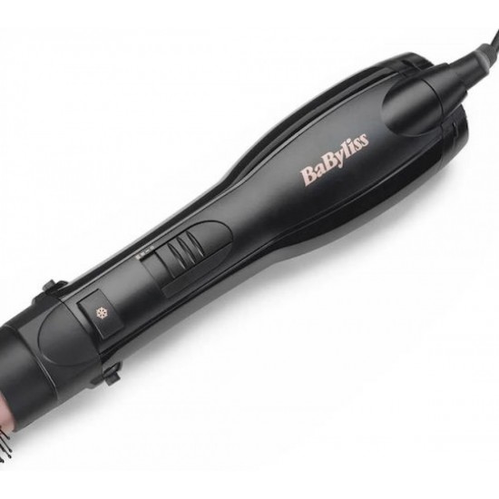 Babyliss Smooth Finish Κεραμική Ηλεκτρική Βούρτσα με Αέρα για Μπούκλες 1200W (AS122E)