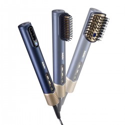 BaByliss AS6550E Air Wand Ηλεκτρική Βούρτσα Multi-styler 3 σε 1 με Αέρα 1600W Navy Blue