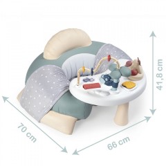 Smoby Little Διαδραστικό κάθισμα με τραπεζάκι 3 σε 1 (7600140103)