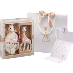 Sophie La Girafe (S000003) Sophiesticated Σετ δώρου με πανάκι παρηγοριάς