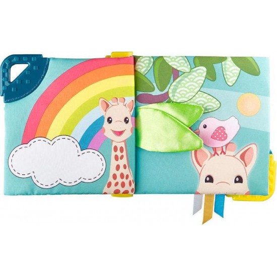 Sophie La Girafe Το Πρώτο μου Βιβλιαράκι από Ύφασμα με Ήχους για 3+ Μηνών (S230803)
