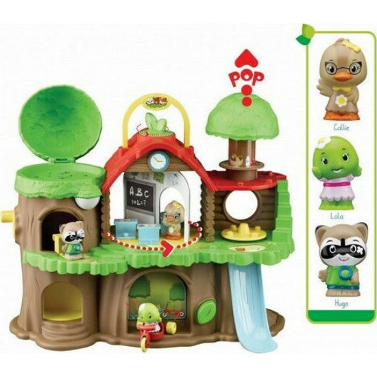 Les Klorofil Παιχνίδι Μινιατούρα The Klorofil's School για 1.5+ Ετών (700212F)