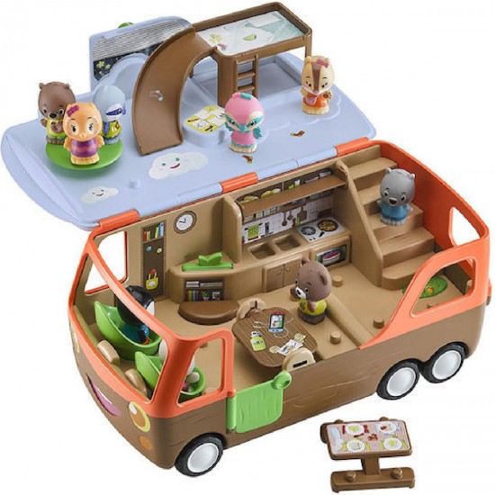 Les Klorofil Παιχνίδι Μινιατούρα Τροχόσπιτο για 1.5+ Ετών (700213F)