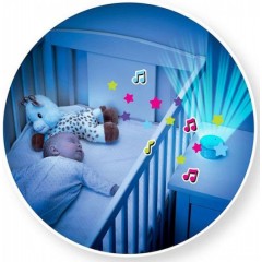 Sophie La Girafe Παιχνίδι Ύπνου από Ύφασμα με Λευκούς Ήχους και Μουσική για Νεογέννητα (850739)