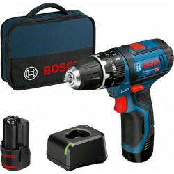 Bosch GSR 120-LI Δραπανοκατσάβιδο Μπαταρίας 12V 2x2Ah (6019G8000)