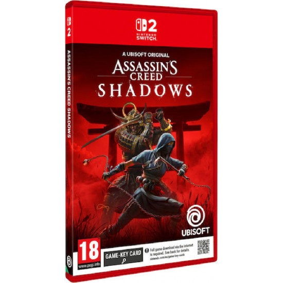 Assassin's Creed Shadows (Game-Key Card) Switch 2 Game
