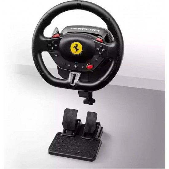 Thrustmaster T98 Ferrari 296 GTB Τιμονιέρα με Πετάλια για PC / PS4 / PS5 με 240° Περιστροφής