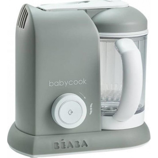 Beaba Babycook Solo Βρεφικός Ατμομάγειρας με Μπλέντερ 1.1lt (912461) Grey