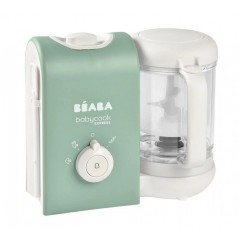 Beaba Babycook Express Βρεφικός Ατμομάγειρας με Μπλέντερ 1.25lt Sage Green
