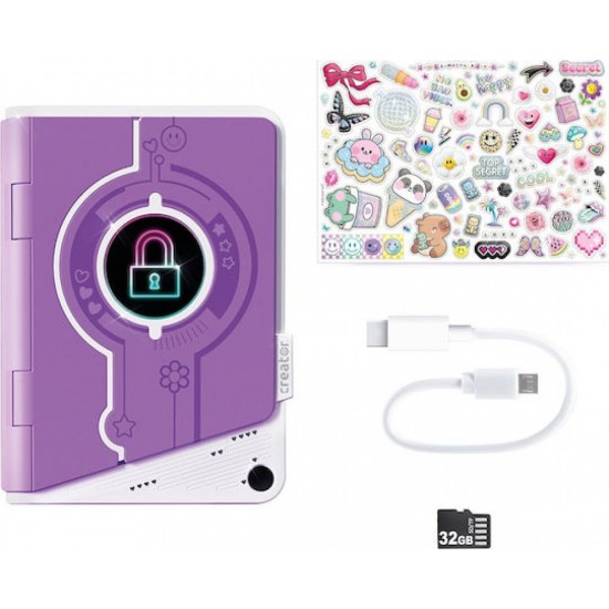 Secret Creator Video Diary Ηλεκτρονικό Ημερολόγιο Για 8+ Χρονών (1863-42349)